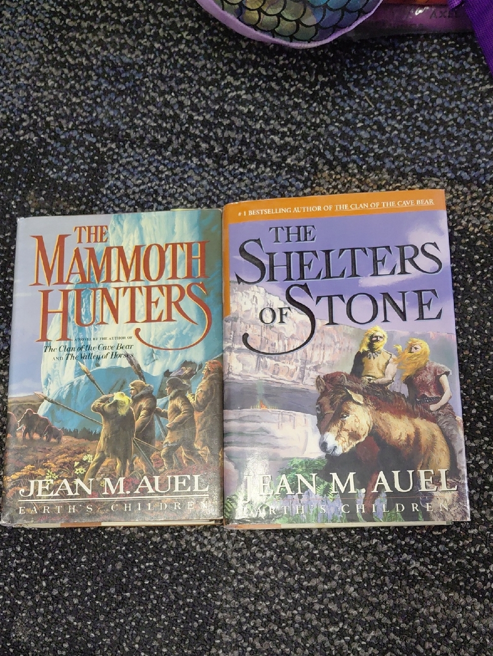 2 Hardback Jean M. Auel Novels